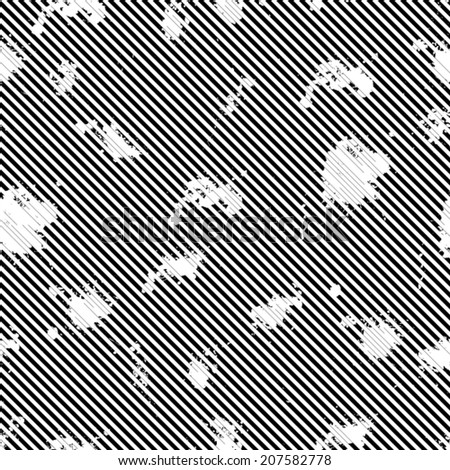 Grunge seamless pattern stripe texture. Vector illustration. 