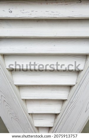 
Photo of a white wooden board