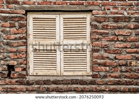 Old window and wall 12