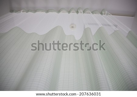 An Image of Curtain Of Hospital