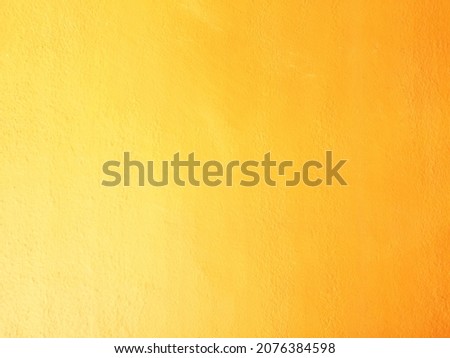 Closeup​ yellow​ wall​ texture​ for​ vintage​ background. Surface​ of​ cement​ wall​ texture​ for​ background. Rust​y​ effected​ to​ wall​ for​ background. Wall​ pattern​ for​ background.