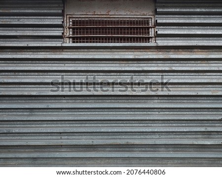Old metal wall. Grunge background