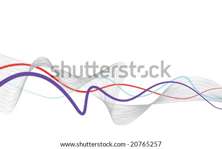 vector curves background