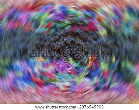 abstract background with round colorfull spiral