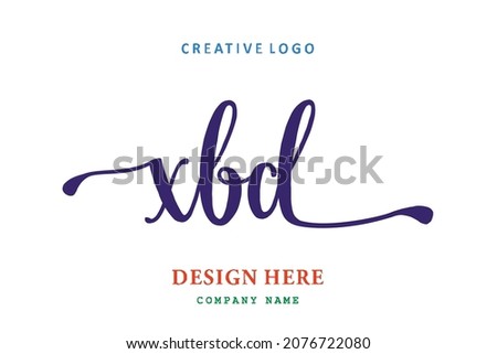 XBD lettering logo is simple, easy to understand and authoritative