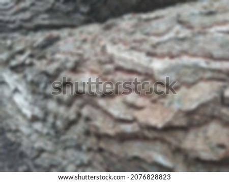 blurred background about log or wood