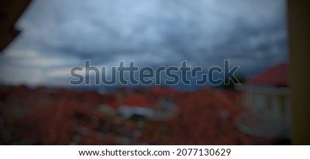 Defocused abstract background of beautiful clouds