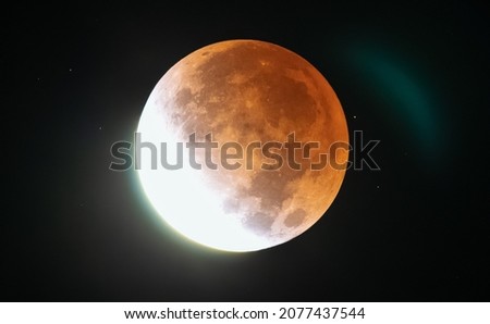 2021 November Partial Lunar Eclipse