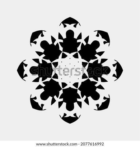 vector image illustration for beautiful room decoration with serenity character