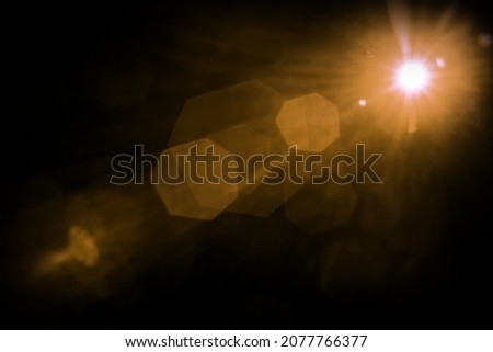 realistic light glare, highlight. beautiful bright lens flares. Lighting effects of flash. Royalty-Free Stock Photo #2077766377