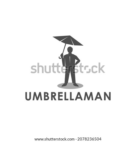 The Umbrella Logo Design Vector