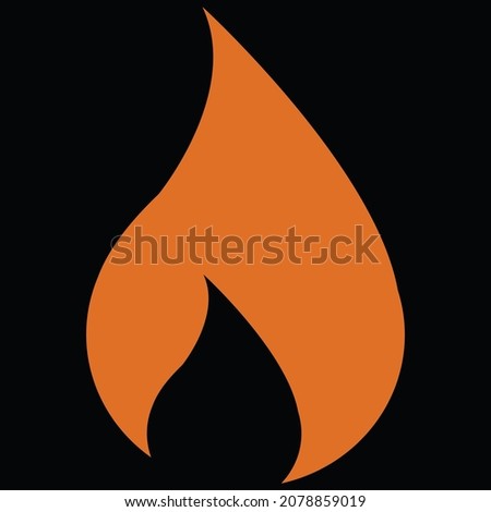 flame icon vector illustration design 
