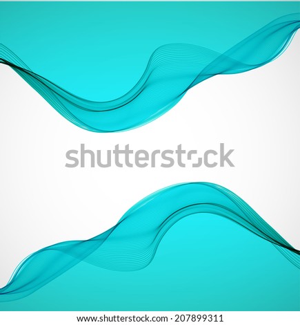 Color wave background