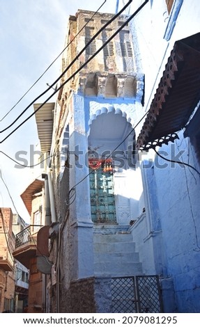 Blue city of jodhpur rajasthan india 