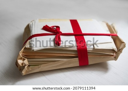 Memories, love letters and surprises. Christmas gifts