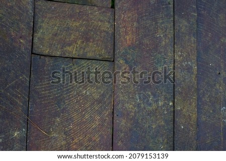 Old wooden floor background which can also be used as a background for creative beautiful writing 