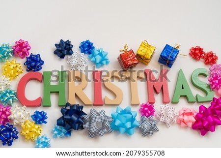 Christmas copyspace image background material