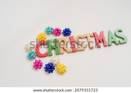 Christmas copyspace image background material
