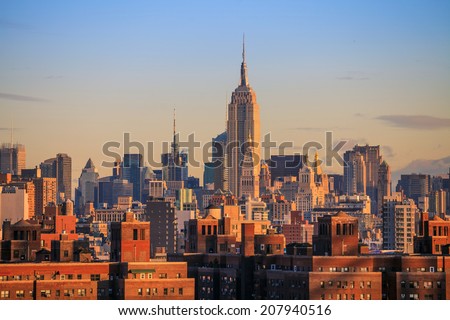 New York City Skyline USA