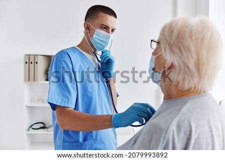 doctor and patient vaccine passport syringe injection health care