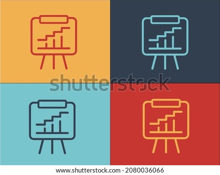 Analytical Report Logo Template, Simple Flat Icon Of business,report,analysis