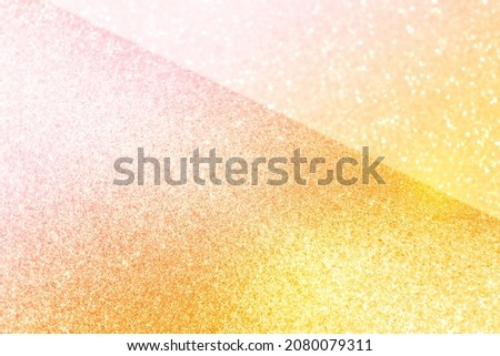 Pink and orange glittery textures