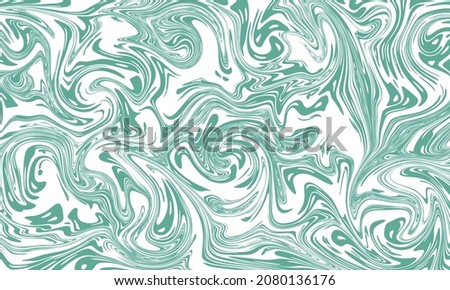 green and white liquid wave ink texture background.