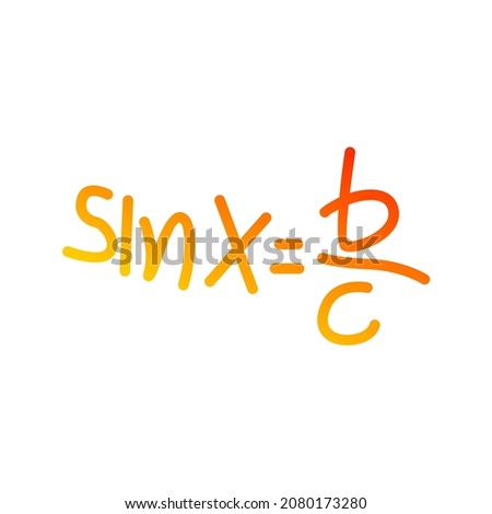 mathematical formula icon or symbol design