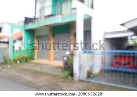 natural bokeh, blur photo environment themed photo of buildings and trees blurred for background