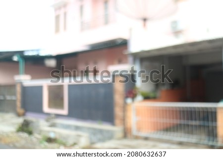 natural bokeh, blur photo environment themed photo of buildings and trees blurred for background