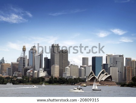 View of Sydney harbour from cremorne