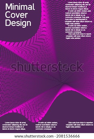 Minimum vector coverage. Creative fluid backgrounds from current forms to design a fashionable abstract cover, banner, poster, booklet.