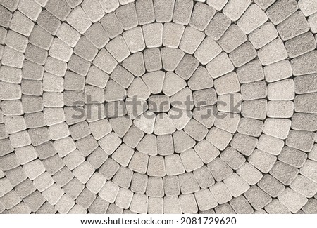 Visual pattern of the floor tiles background.