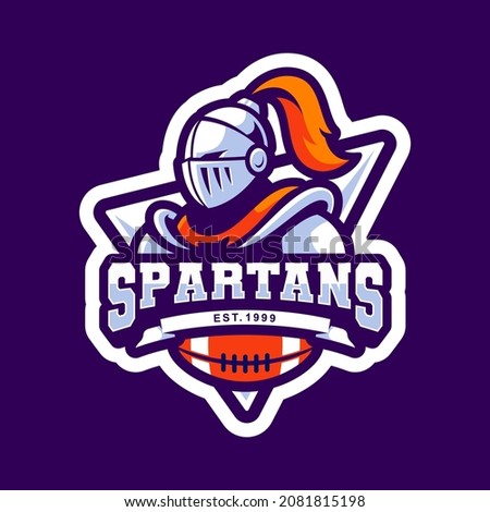 Spartans Sport Mascot Logo Design