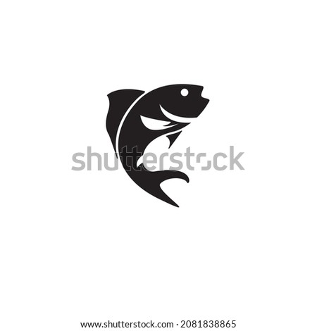 fish icons symbol vector elements for infographic web