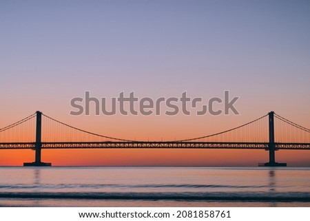 sunrise bridge at kwang an li beach