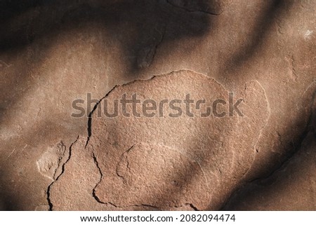 Surface of stone pattern with light and shadow for gardening background design