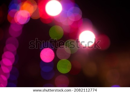 abstract colorful christmas bokeh background	