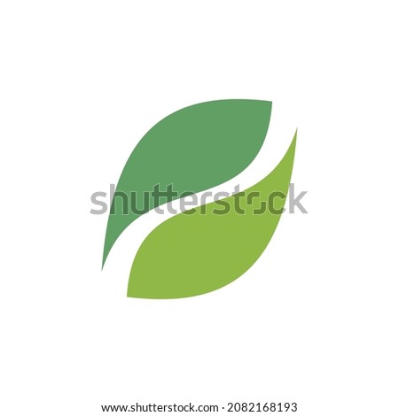 leaf beauty logo design concept