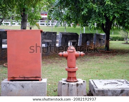 Water hydrant system to prepare water supply for fire in building