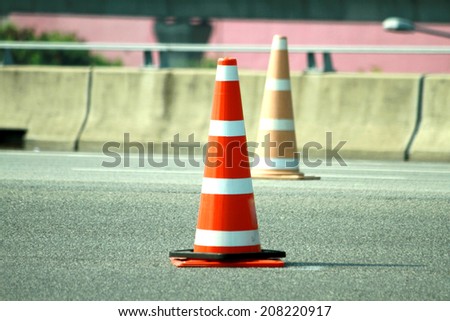 A road cone