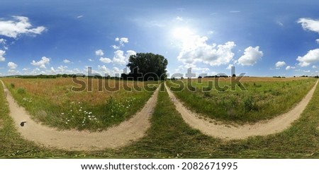Late summer landscape in Poland HDRI Panorama