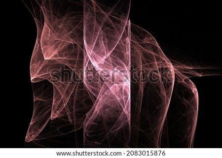 abstract background, 3D illustration, rendering pink black multicolored fractal unique composition for graphic and design art projects. High quality 