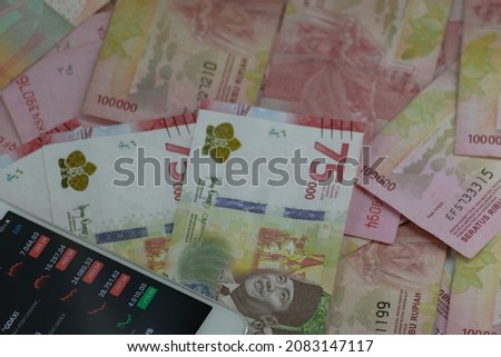 rupiah indonesia currency and stock market ihsg business financial