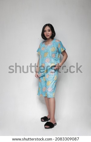 asia women pajamas beauty - girl sleeping suit using pajamas