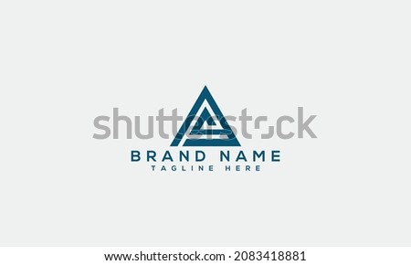 AS a s unique business logo modern brands initial based creative letter icon