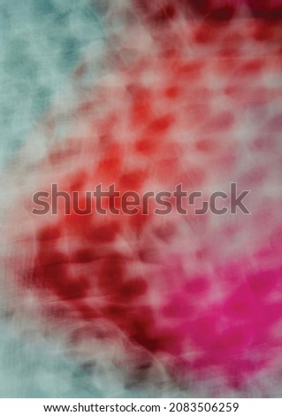 Damask Bubble Photographic Abstract Pattern