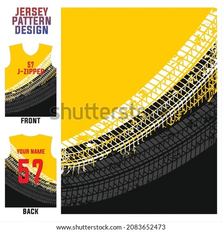 jersey printing t-shirt vector pattern for soccer, badminton, volleyball, basketball, cycling, etc