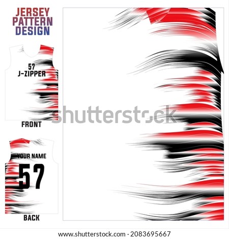 vector jersey printing design pattern for sports
