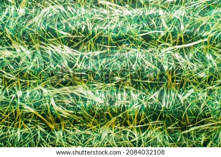 Ultra macro background of natural and artificial fabric for textile and clothing design. Microstructure of the material